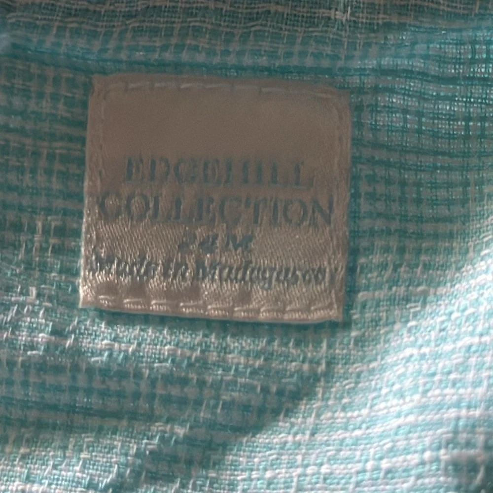 Edgehill Collection Sz 18 M smocked embroidered‎ sleeveless spring summer dress